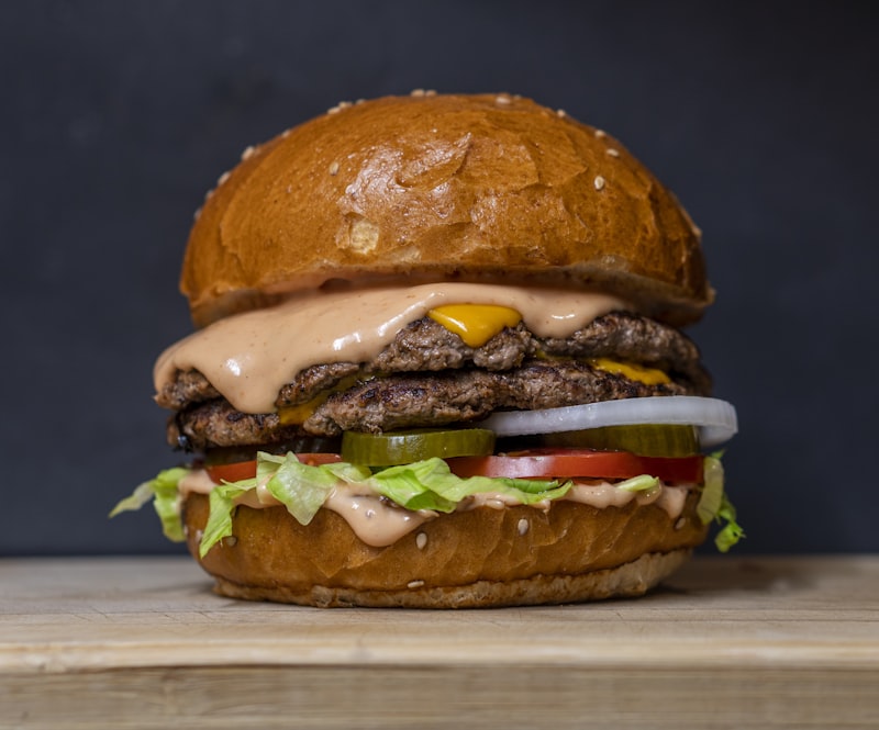 Gourmet burger
